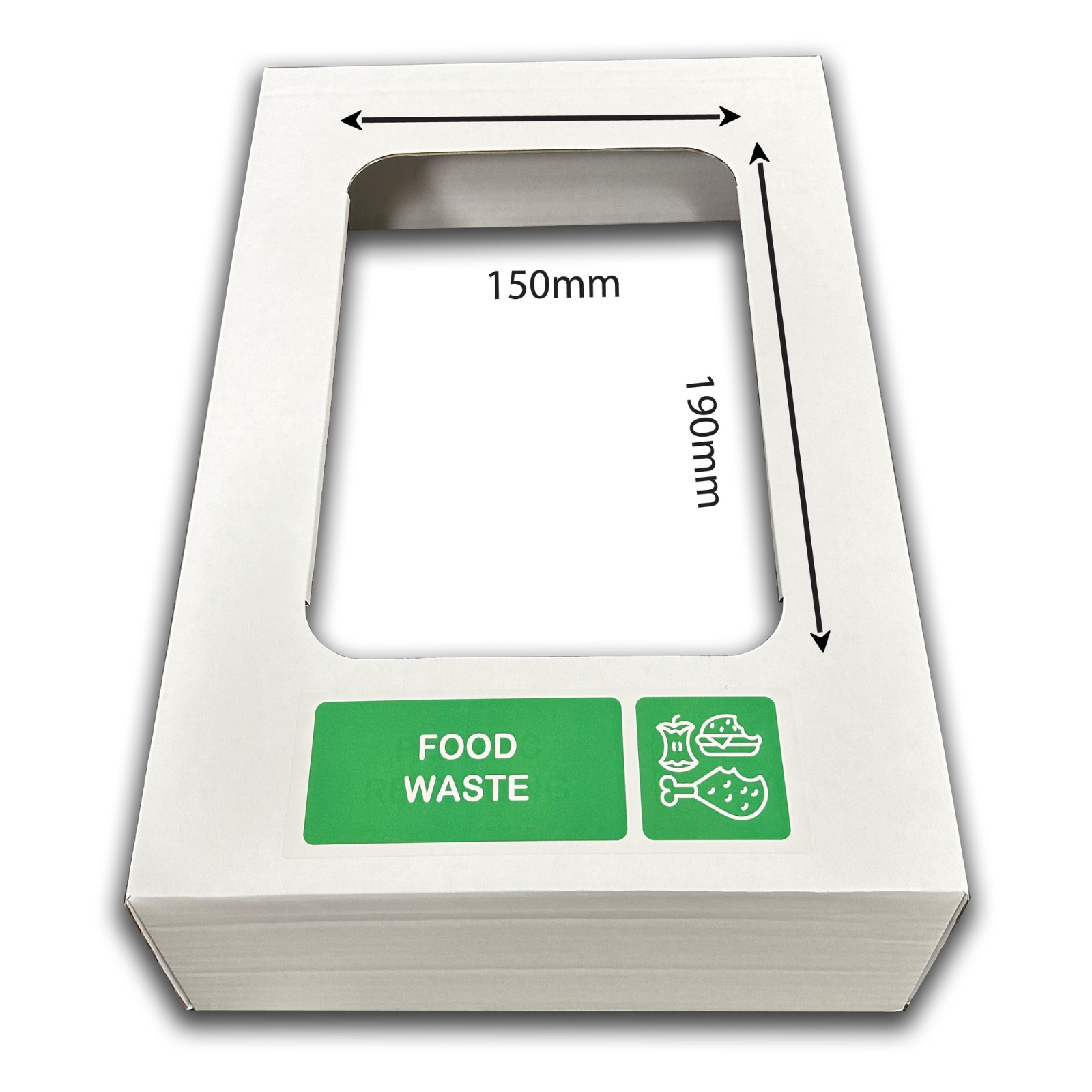 Corrugated Desk-side Recycling Bin (Set of 4 Bins)